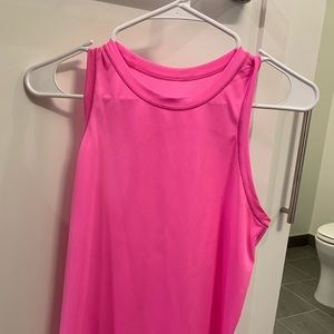 Lululemon hot pink muscle tank top